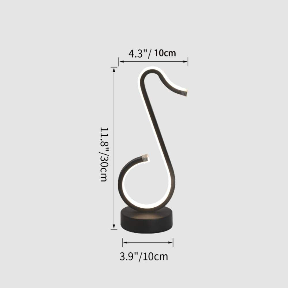 Inttox-💡 Lampe de Table LED avec Lumière Changeante Tricolore