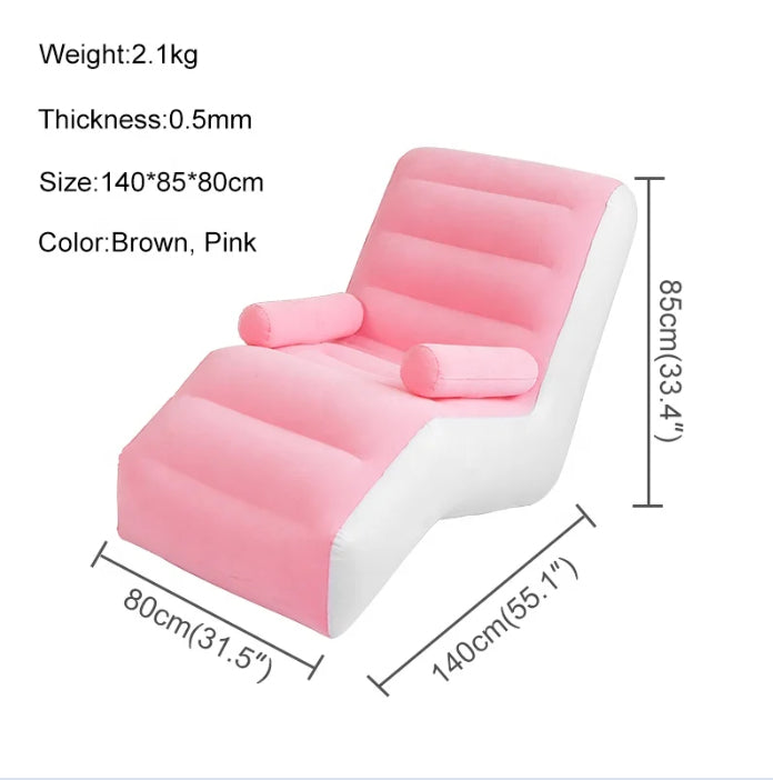 Inttox-Canapé Gonflable Inclinable