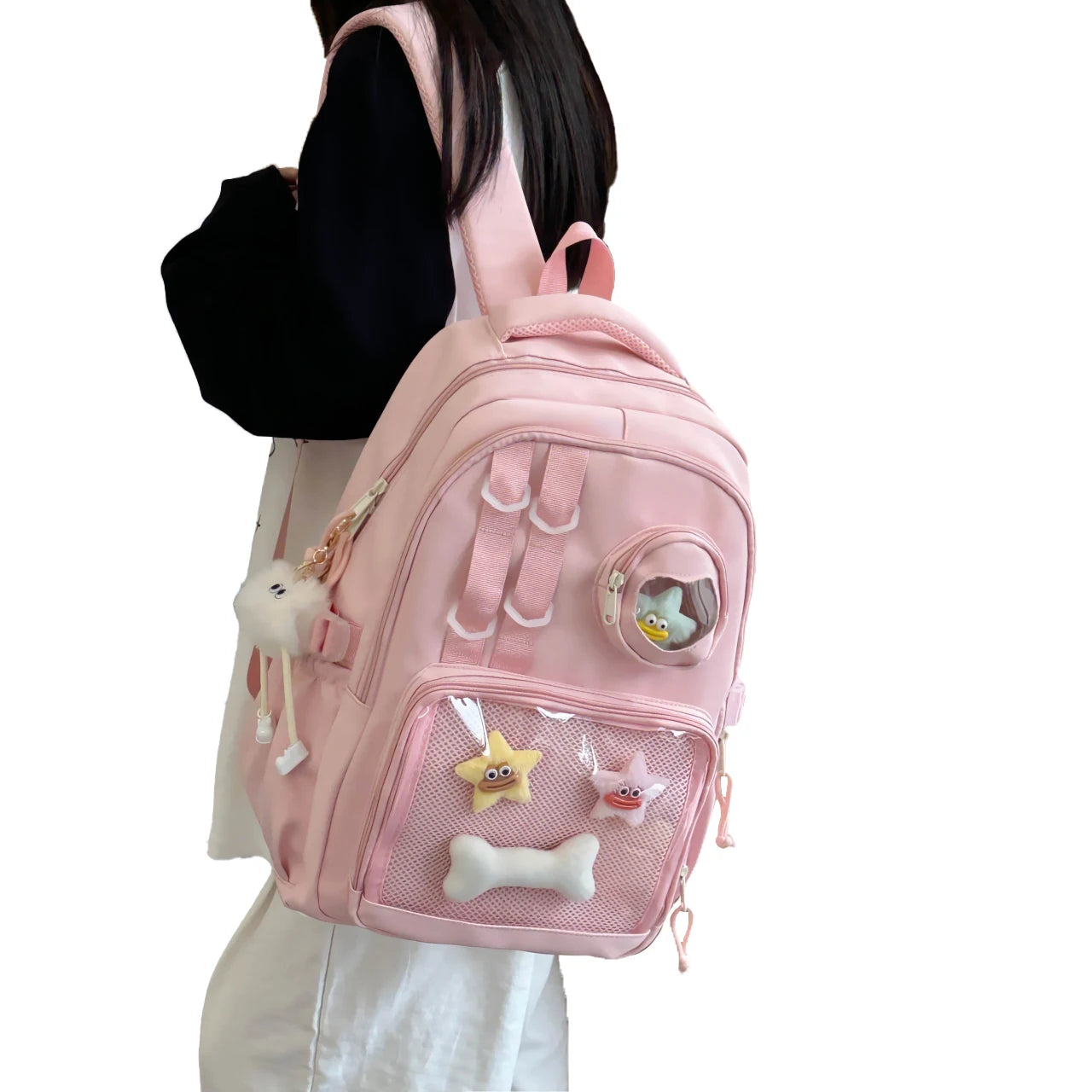 Inttox-🎒✨ Sac à dos transparent Ita coréen