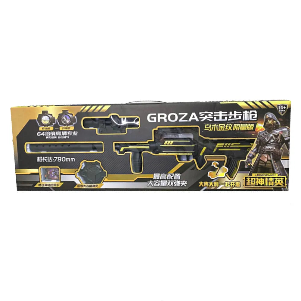 Inttox-Pistolet Groza – Fusil d’Assaut Jouet pour Enfants 🔫