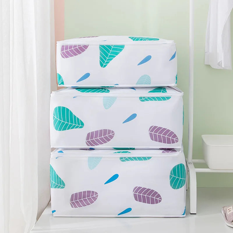 Inttox-Sac de Rangement pour Couette et Vêtements – Anti-poussière et Étanche 3 piece