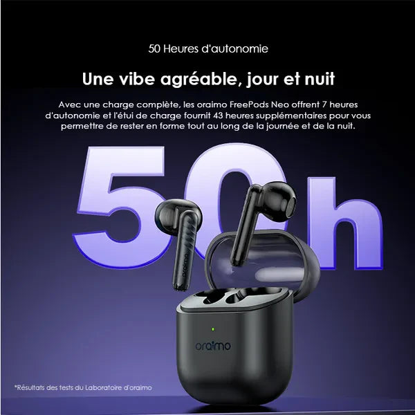 oraimo FreePods Neo Écouteurs sans fil ENC