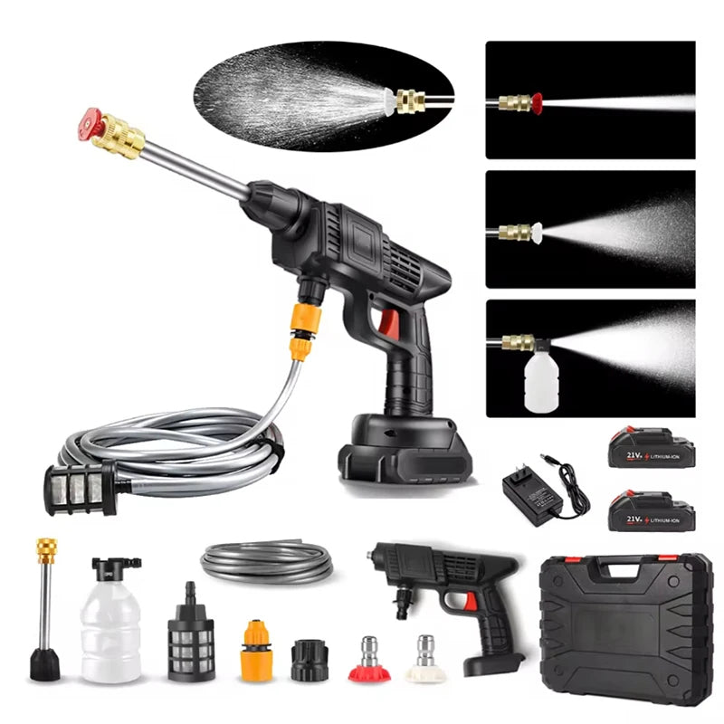 Inttox-Pistolet à Eau Portable avec Double Batterie au Lithium 🌊🔋