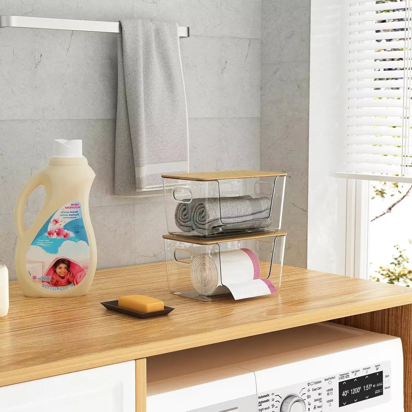 Inttox-♻️🪵 Grand Distributeur de Sacs Poubelle