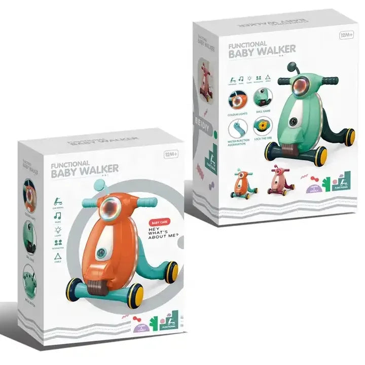 Inttox-🌟 Scooter d'Éveil 3-en-1