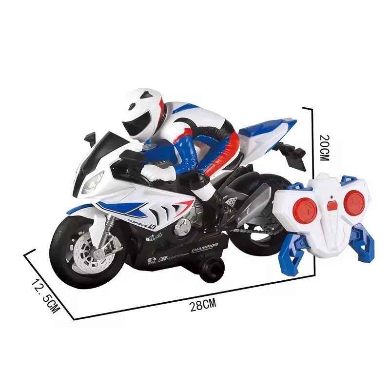 Inttox-Moto RC Télécommandée 360° – 2.4GHz 🔄