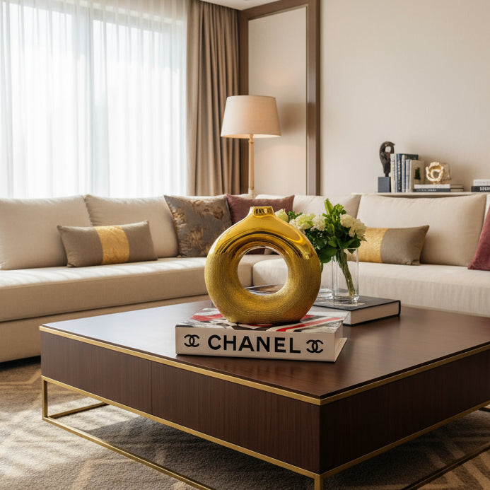 Duo de vases décoratifs