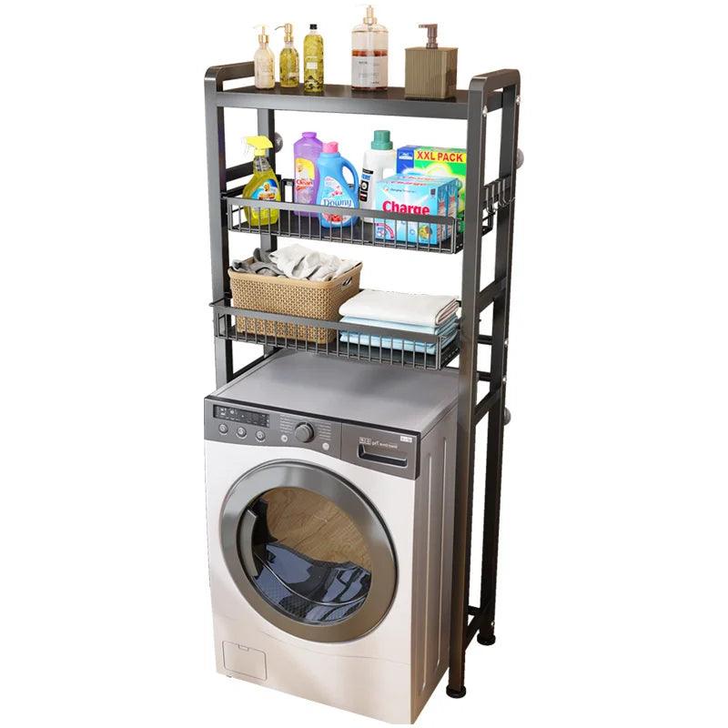 Inttox-Support de Salle de Bain Multifonction avec Étagères de Rangement - Inttox