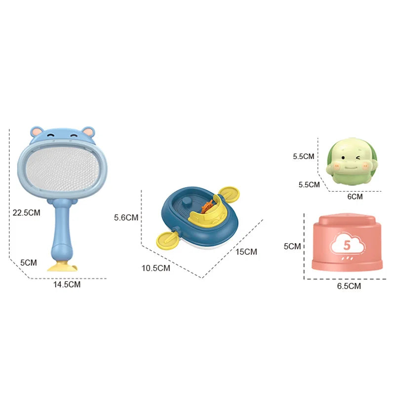 Inttox-Ensemble de Bain Éducatif pour Enfants 🧒 🎣