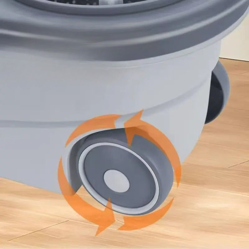 Inttox-Balai à Franges en Microfibres avec Logo Personnalisé - Serpillière Magic Easy Tornado 360°