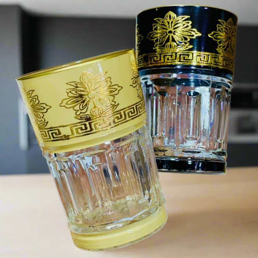 Inttox-✨ Ensemble de 12 Verres à Thé Luxueux ☕🌟