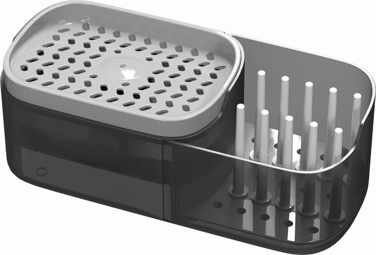 Inttox-🧴 Distributeur de Savon de Cuisine Multifonction 🧽💧