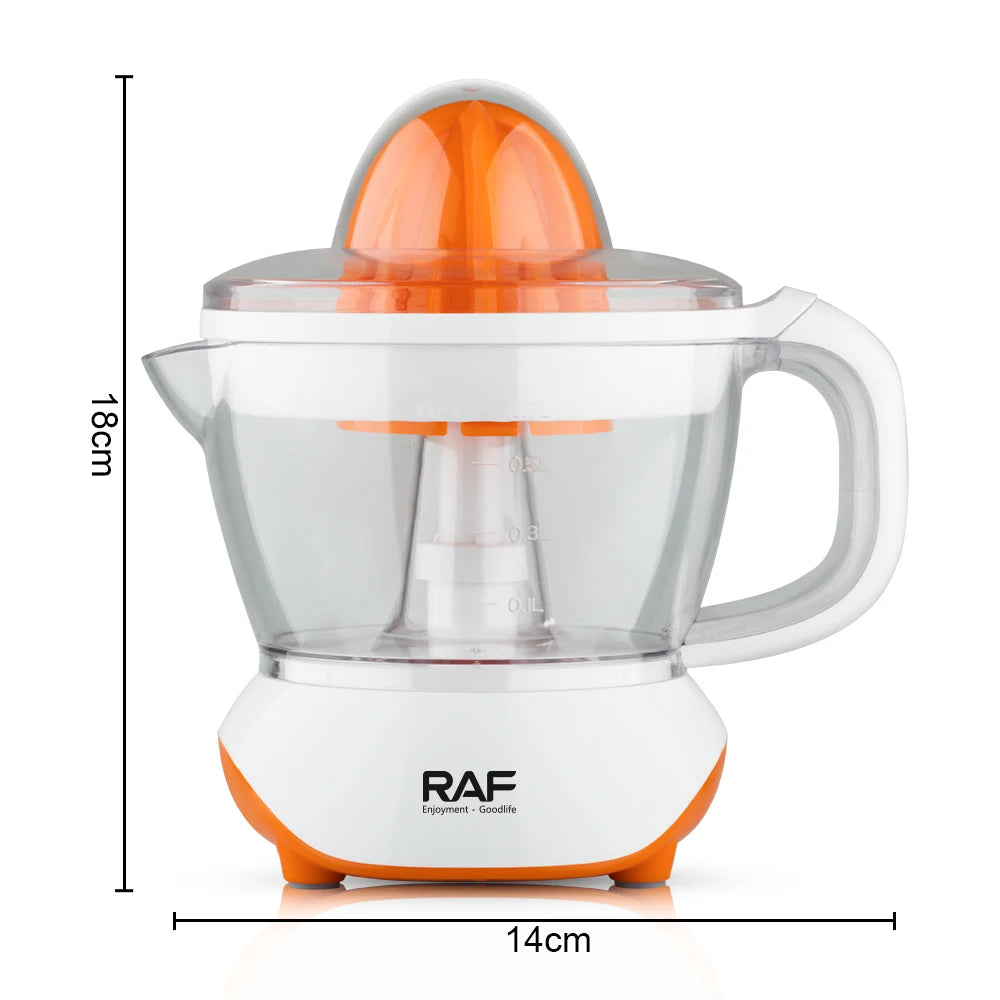 Inttox-RAF Mini Extracteur de Jus d'Orange Portable avec Lame en Acier Inoxydable