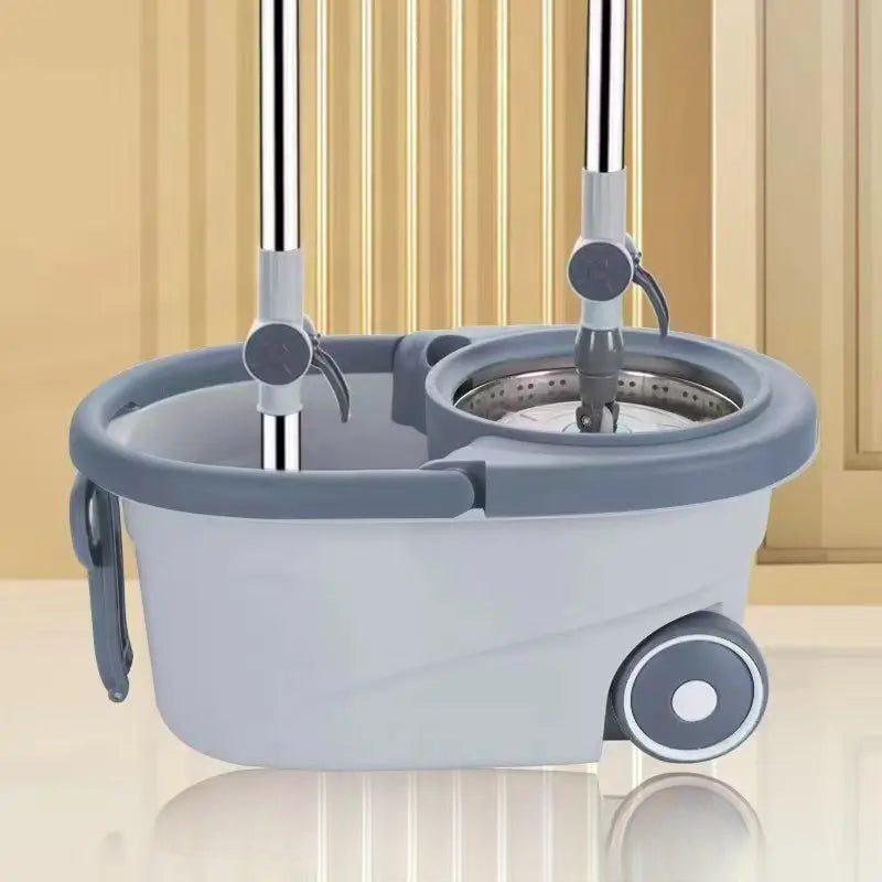 Inttox-Balai à Franges en Microfibres avec Logo Personnalisé - Serpillière Magic Easy Tornado 360°