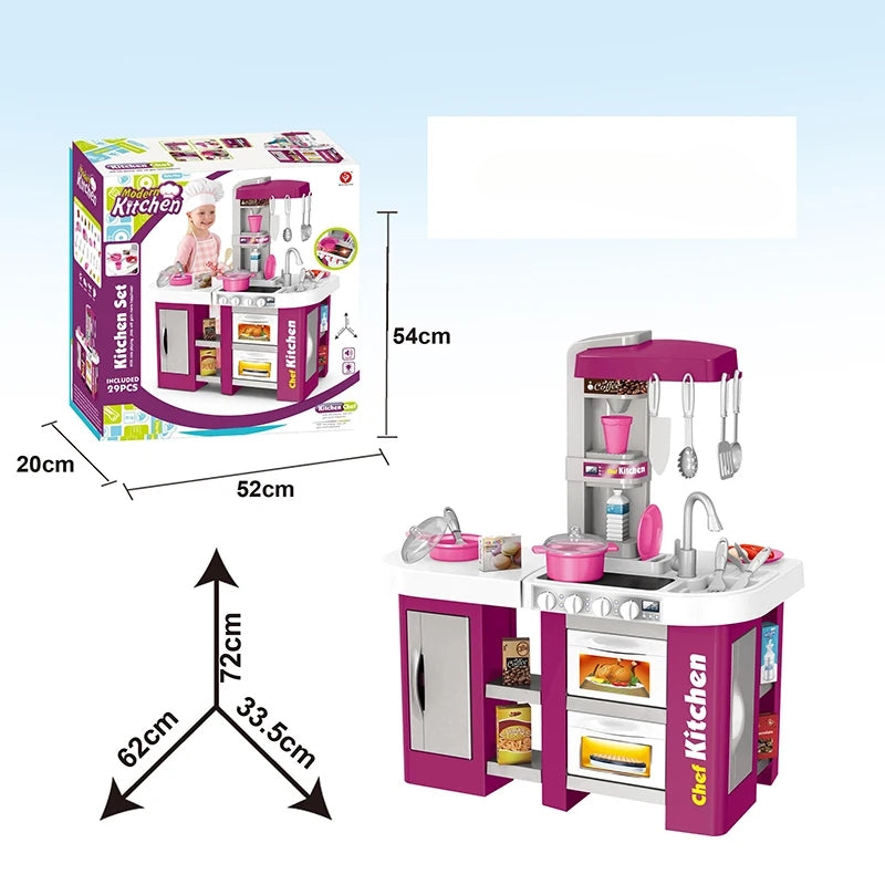 Inttox-Grande cuisine jouet pour enfants 👩🍳