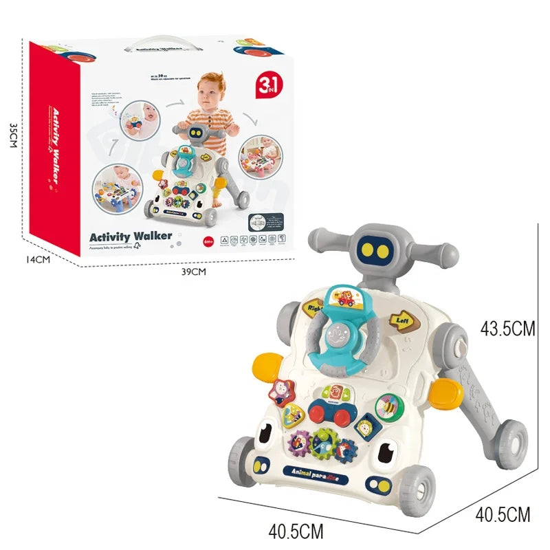 Inttox-Marcheur Multifonction 3-en-1 👶🛞