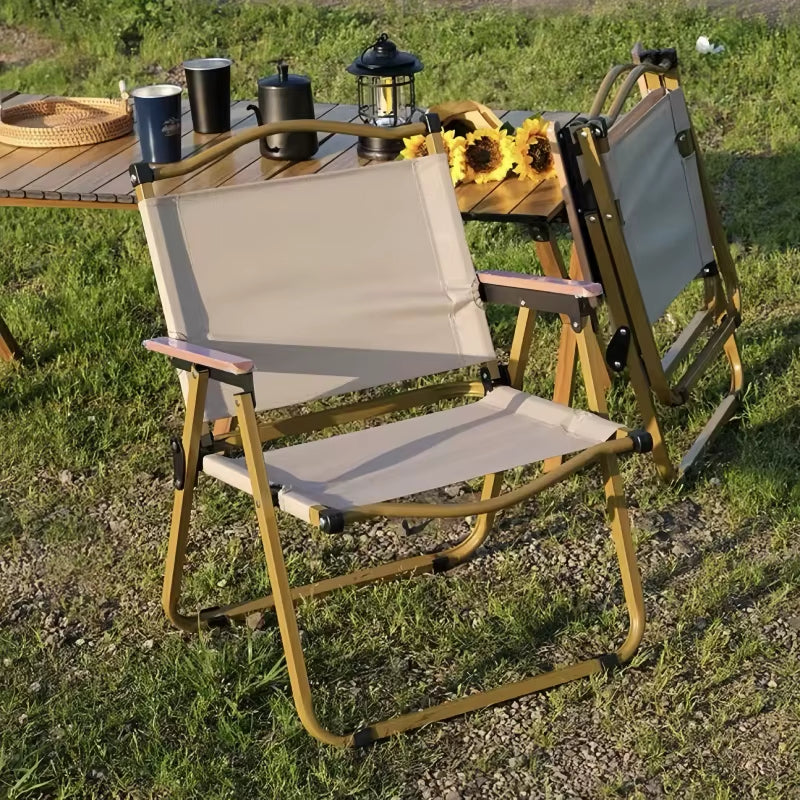 Inttox-Chaise Pliante de Loisirs de Voyage Portable Ultra-Légère