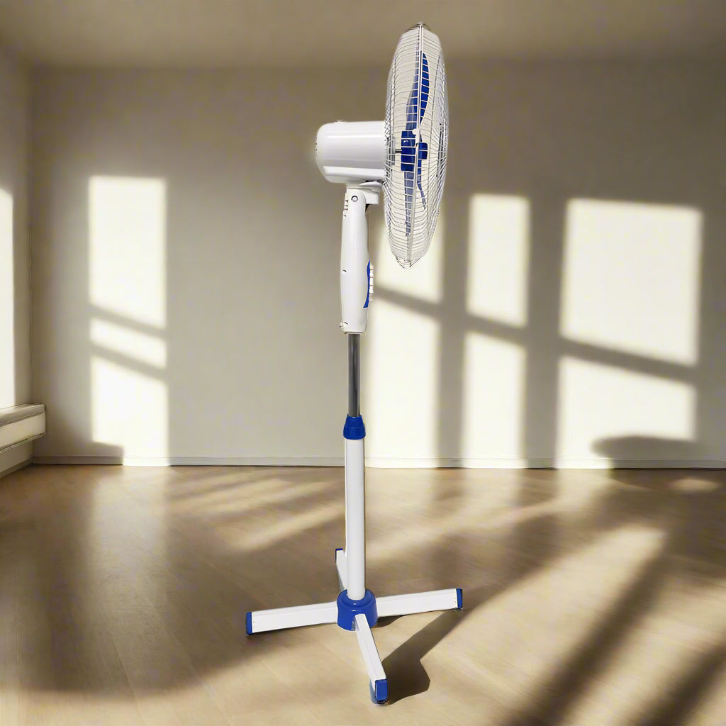 Inttox-Ventilateur Électrique sur Pied en Plastique ❄️💨