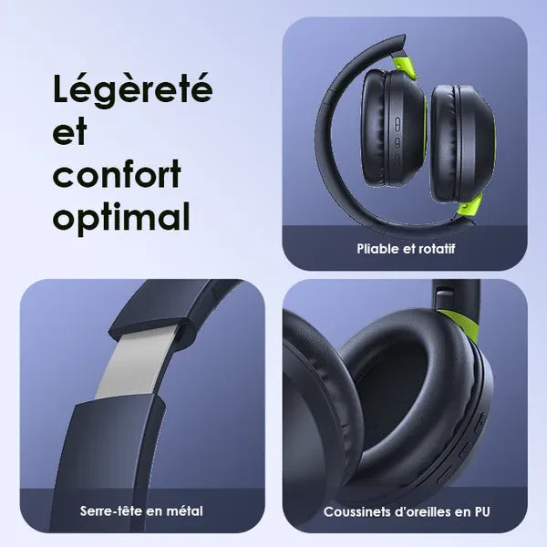 oraimo BoomPop2S Casque supra-auriculaires