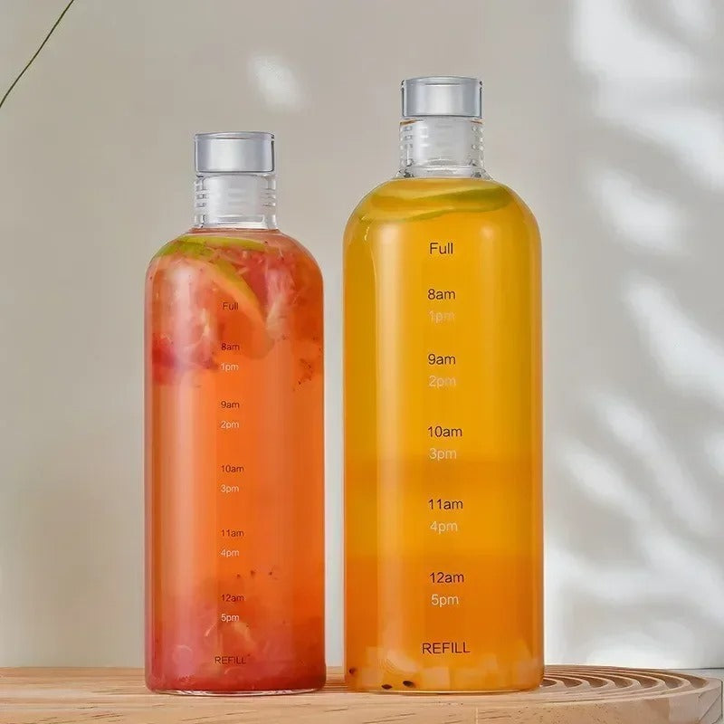 Inttox-đ§đ Bouteille dâEau âHydraTimeâ pour Filles â°đ§ | Sport âą HIIT âą Shaker đđ§