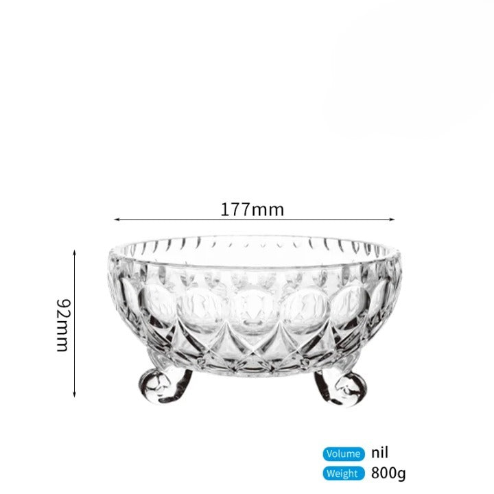 Inttox- Ensemble de Pots en Verre Élégants – 7 Pièces | Pour Bonbons 🎁🍪