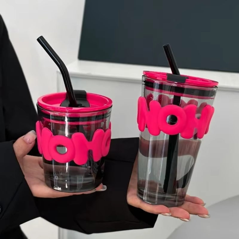 Inttox- Tasse en Verre Sans Plomb 350/450ml