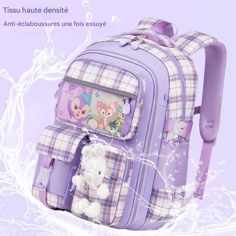 Inttox-🎒 Sac à Dos Inttox Bunny – Motif Lapin Rose, Doux & Mignon