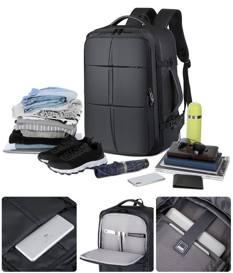 Inttox- 🎒🌍 Sac à Dos de Voyage Extra Large Extensible – Hommes & Femmes