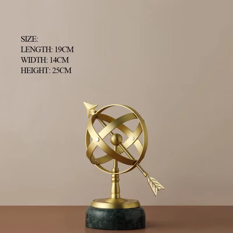 Inttox-Globe Décoratif pour Maison & Bureau 🌍🪄 | Cadeau Créatif & Élément de Décoration Intelligente