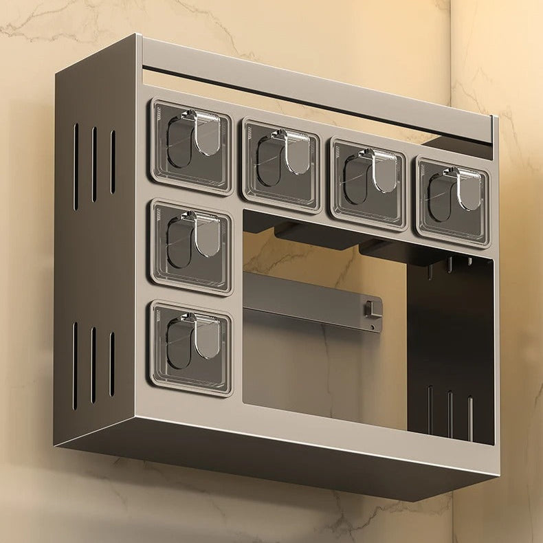 Inttox-Étagère Murale à 3 Niveaux – Fixation Sans Perçage, Moderne & Pratique 🛠️✨