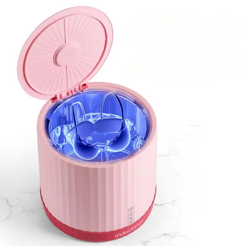 Inttox-Mini Machine à Laver Portable 4L