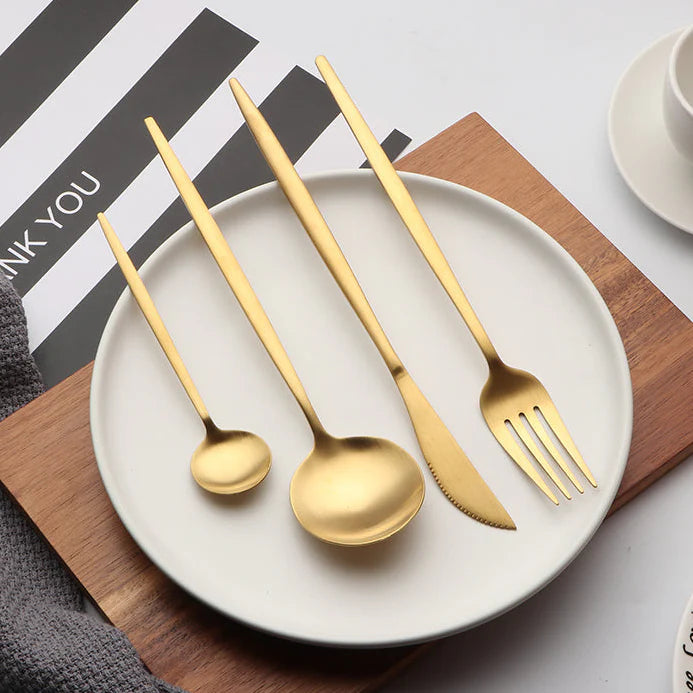 Pack Famille inttox Art de la Table Doré