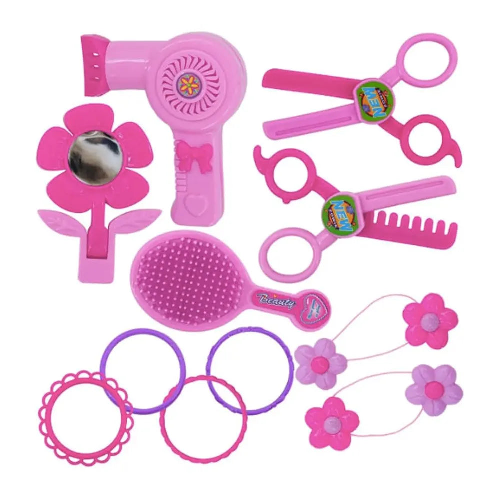 Inttox-Coiffeuse Rose – Ensemble Complet pour Petite Princesse 🌸✨