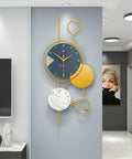 Inttox-Horloge Murale Moderne en Métal - Inttox