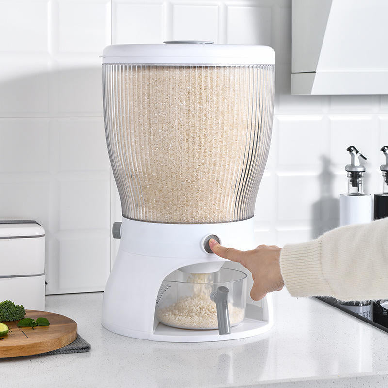 Inttox-🍚 Distributeur de Stockage de Cuisine en Plastique 🌿