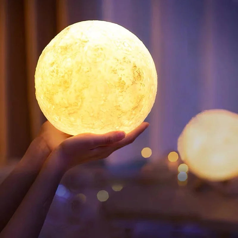 Inttox-Lune Magique - Lampe LED 3D