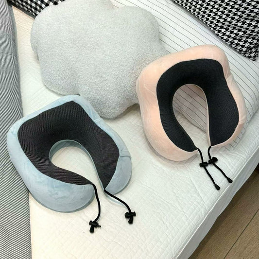 Coussin de Voyage Ergonomique pour Nuque Confort Ultime