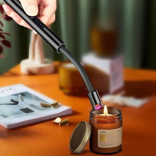 Inttox-🔥 Briquet à Bougie Rechargeable USB – Sécurité & Élégance au Bout des Doigts ⚡