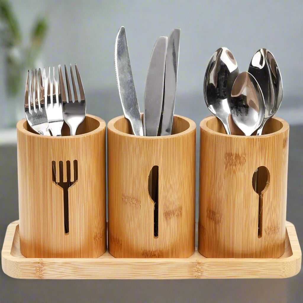 Inttox-🍽️🌿 Boîte de Rangement Multifonctionnelle en Bambou