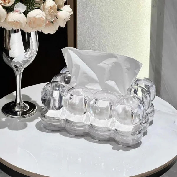 Inttox-Boîte à Mouchoirs Crème Luxe 💎  🛋️
