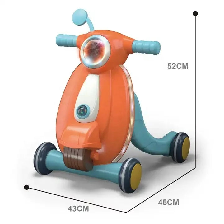 Inttox-🌟 Scooter d'Éveil 3-en-1