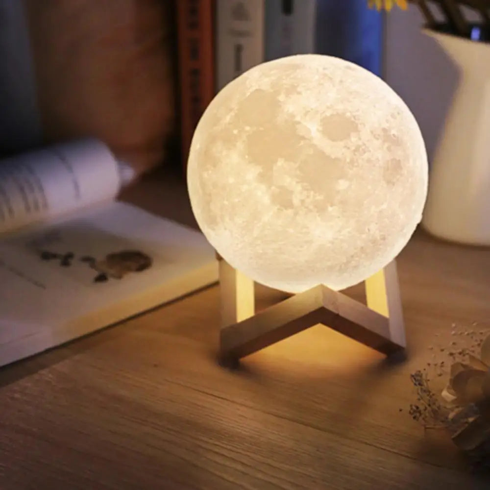 Inttox-Lune Magique - Lampe LED 3D