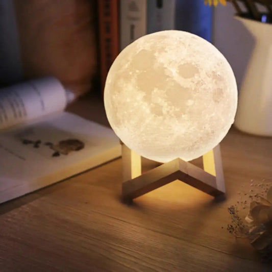 Inttox-Lune Magique - Lampe LED 3D