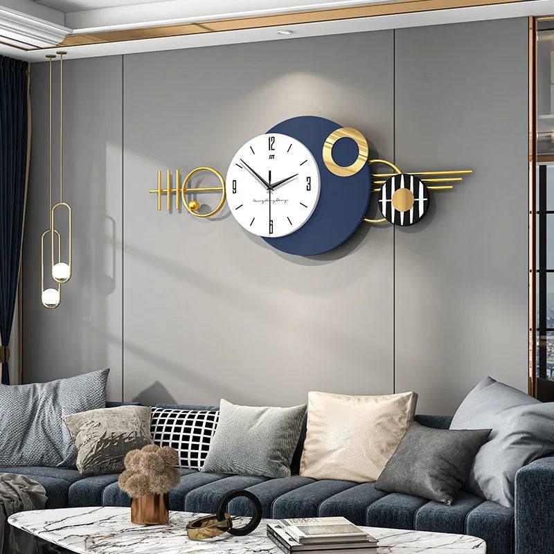 Inttox-Grande Horloge Murale pour la Décoration du Salon - Inttox