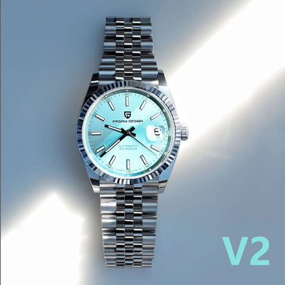 ⌚ PAGANI DESIGN – Montre Mécanique Homme 🕰️ Automatique de Luxe en Acier Inoxydable 💎 Verre Saphir Ultra Résistant