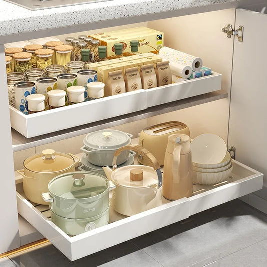 Inttox-Armoire Nervurée T1 pour Organisation et Rangement de Cuisine