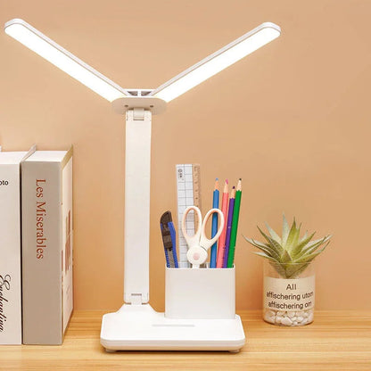 Inttox- Lampe de Table LED 🌟 – Recharge USB 🔋