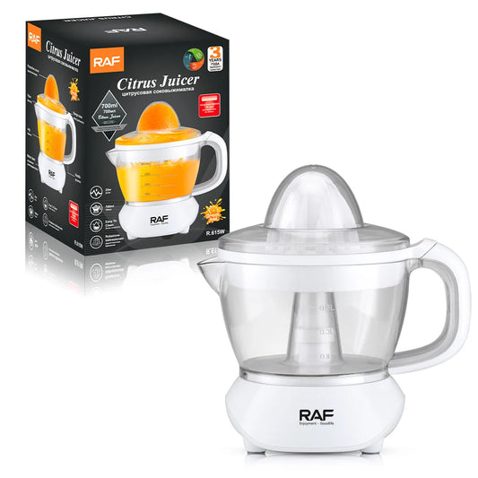 Inttox-RAF Mini Extracteur de Jus d'Orange Portable avec Lame en Acier Inoxydable