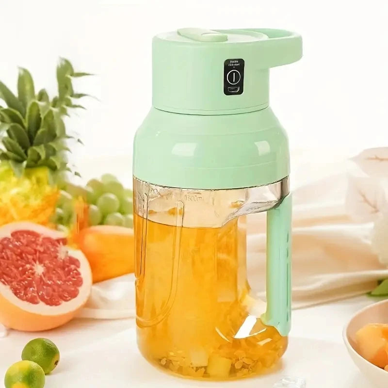 Inttox-🔋🍊 Blender Compact pour Jus Frais et Délicieux