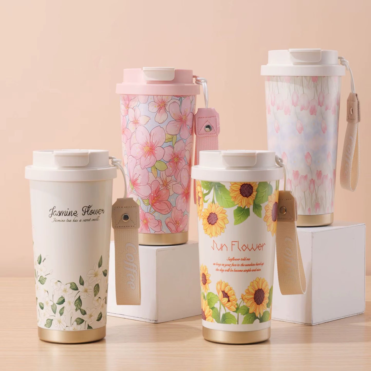 Inttox-☕ Tasse à Café Luxe Lily Valley ✨